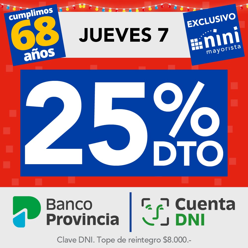 NINI Mayorista - Promociones Bancarias